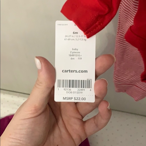 My first visit from Santa Carter’s outfit - Picture 2 of 2